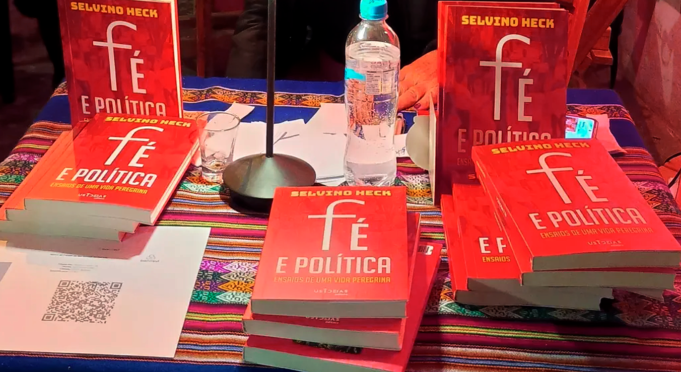 Lançamento do livro “Fé e Política: ensaios de uma vida peregrina”, de Selvino Heck